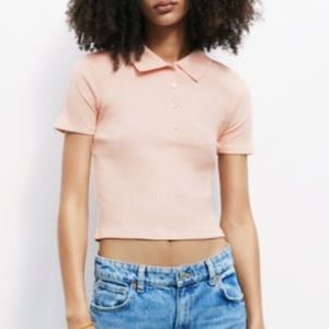 Zara Ribbed Polo